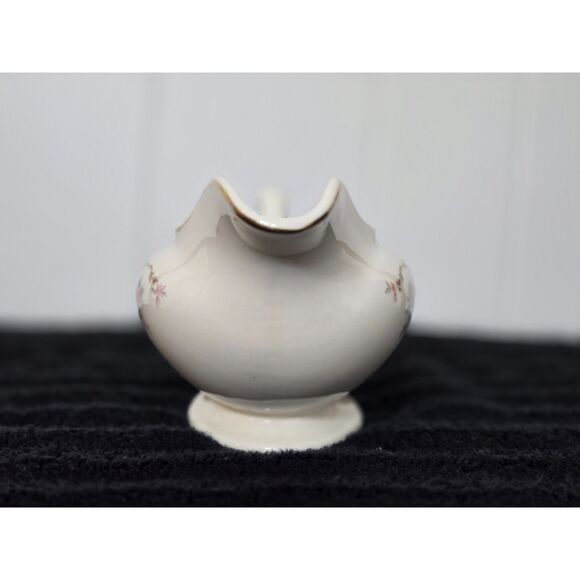 Vintage Russell Wright Steubenville Floral Print Gravy Boat Preowned - Picture 2 of 6
